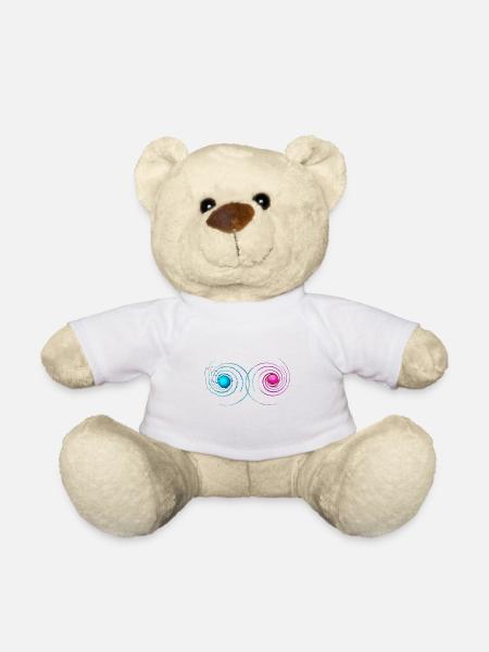 Vibration Schwingung Objekte Kugel Dimension - Teddy - Weiß