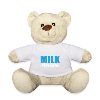 Milchmaschine Stillende Mutter Gift - Teddy - Weiß - Vorne