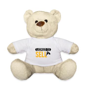 Immobilien-Händler Für Immobilien-Makler - Teddy - Weiß - Vorne