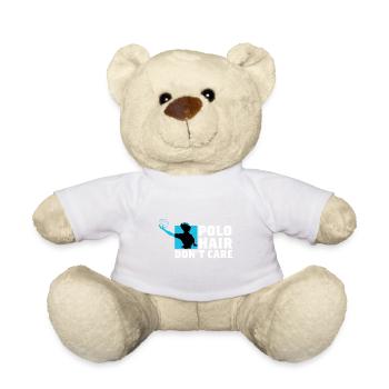 Polo Haar Schwimmer Geschenk - Teddy - Weiß - Vorne