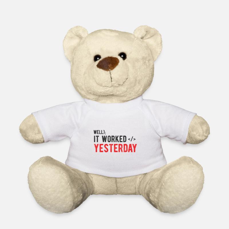 Software Ingenieur Informatiker Programmierer - Teddy - Weiß