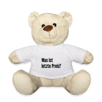 What is last price? - Teddy Bear - white - Front