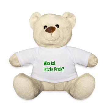 Was ist letzte Preis? - Teddy - Weiß - Vorne