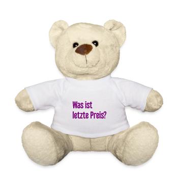 What is last price? - Teddy Bear - white - Front