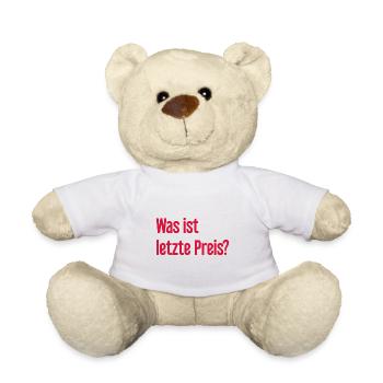 What is last price? - Teddy Bear - white - Front