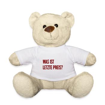 Quel est le dernier prix ? - Nounours - blanc - Devant
