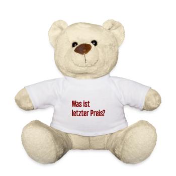What is last price? - Teddy Bear - white - Front