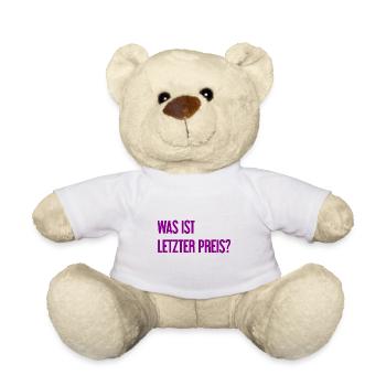 Quel est le dernier prix ? - Nounours - blanc - Devant