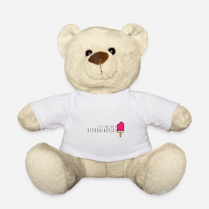 It's time for a jetty galaseis! Franken statements - Teddy Bear - white