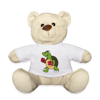 tortue - Nounours - blanc - Devant