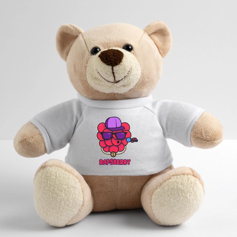 Rap Raspberry Teddy Bear