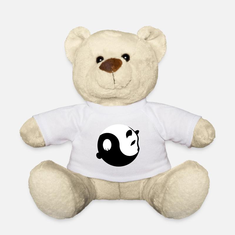 Yin Yang Panda - Teddy - Weiß