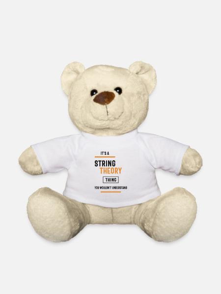 Une théorie des cordes que vous ne comprendriez pas - Nounours - blanc