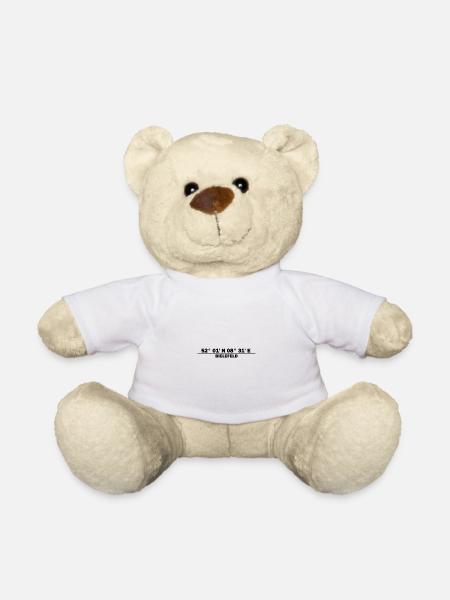 Bielefeld Koordinaten - Teddy - Weiß