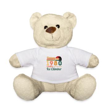 Eiskletterer Eisklettern Sportler Eis Klettern - Teddy - Weiß - Vorne