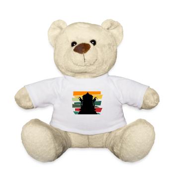 Eiskletterer Eisklettern Sportler Eis Klettern - Teddy - Weiß - Vorne