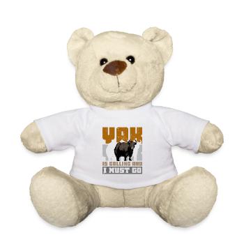 Yak Is Calling And I Must Go - Teddy - Weiß - Vorne