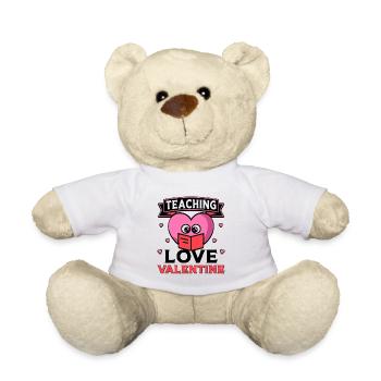 Teaching Love Valentine - Teddy - Weiß - Vorne