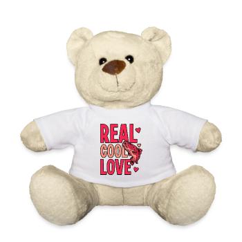 Real Cool Love - Teddy - Weiß - Vorne