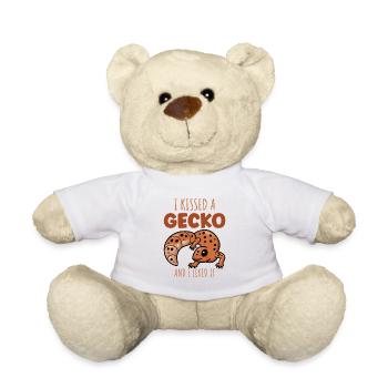 I kissed a Gecko and I liked it - Teddy - Weiß - Vorne
