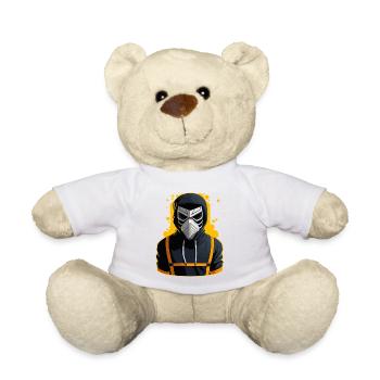 Cyborg avec sweat à capuche - Nounours - blanc - Devant