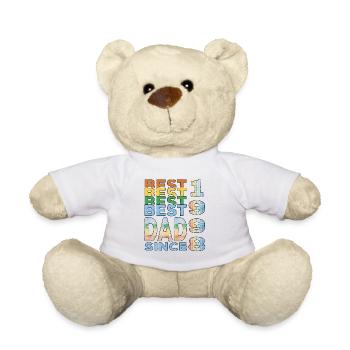 Bester Papa der Welt seit 1998 Vatertag - Teddy - Weiß - Vorne