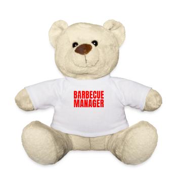 Lustiges Barbecue Manager Outfit - Teddy - Weiß - Vorne