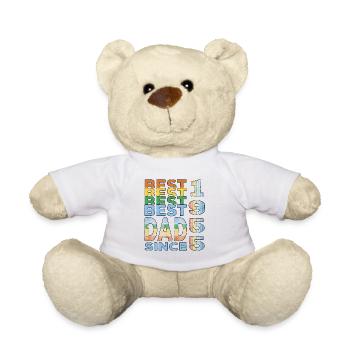 Bester Papa der Welt seit 1955 Vatertag - Teddy - Weiß - Vorne