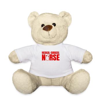 Infirmière médico-chirurgicale - Nounours - blanc - Devant