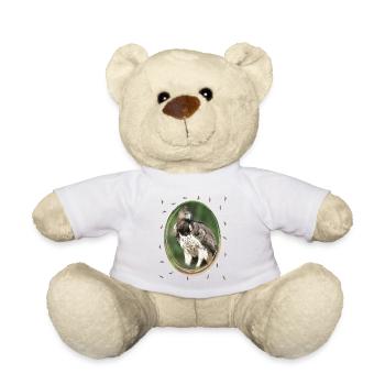 Martial eagle - Eagle - Bird of prey - Birds in Africa - Teddy Bear - white - Front