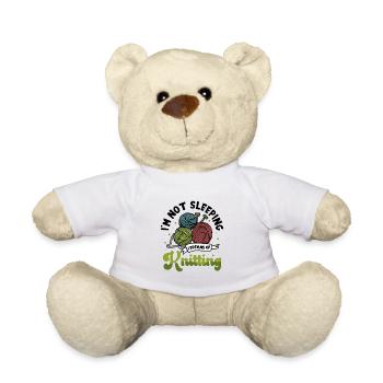 I dreams of Knitting - Teddy - Weiß - Vorne