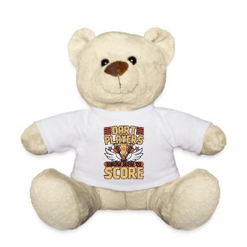 Dart Players know how to score - Teddy - Weiß - Vorne