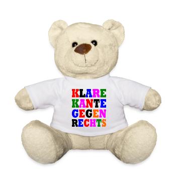 klare kante gegen rechts - Teddy - Weiß - Vorne