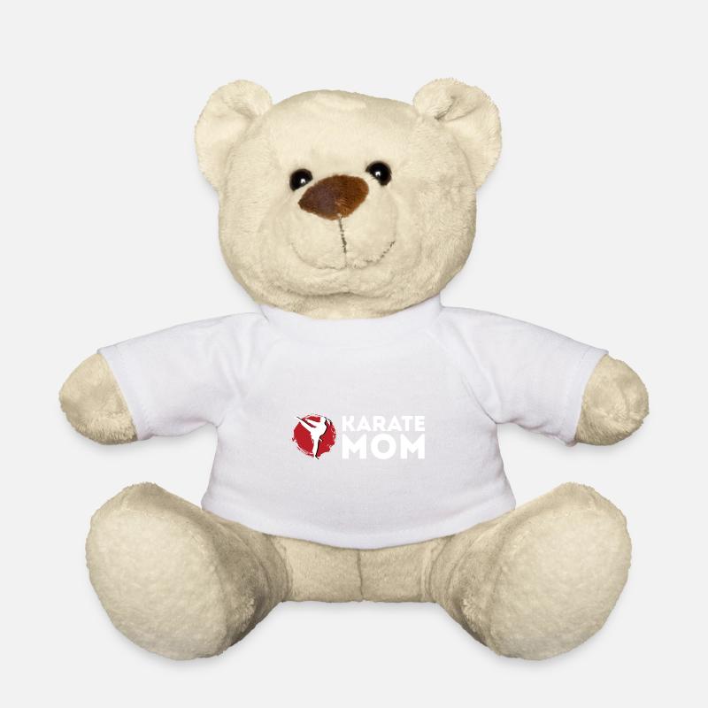 Karate Mama Talentierte Mutter Gift - Teddy - Weiß