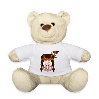 This is My Indian costume HARIZ carnival - Teddy Bear - white - Front