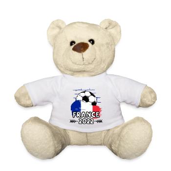 France France 2022 Football - Teddy Bear - white - Front