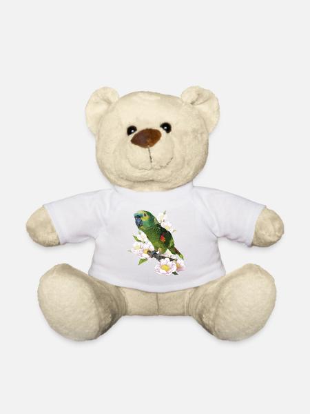 Die Blaustirnamazone - Teddy - Weiß