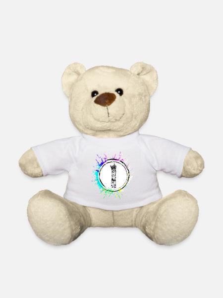 Spargel icon - Teddy - Weiß