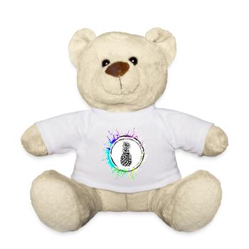 Ananas Bunt - Teddy - Weiß - Vorne