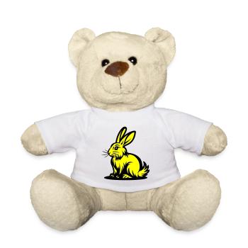 Hase Ostern - Teddy - Weiß - Vorne