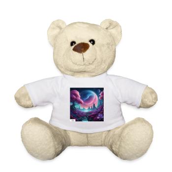 Epic celestial dreamscape - Teddy Bear - white - Front
