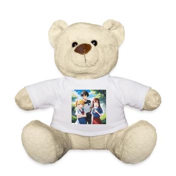 Anime Amis Été - Nounours - blanc - Devant