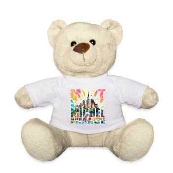 Mont Saint-Michel - Teddy Bear - white - Front