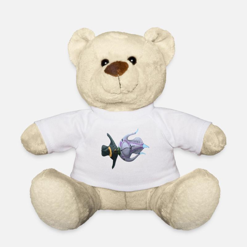 Peeper & Arctic Peeper - Teddy Bear - white