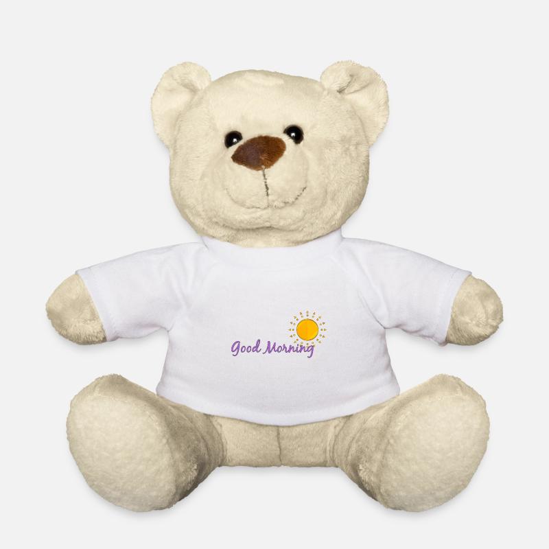 Good morning - Nounours - blanc
