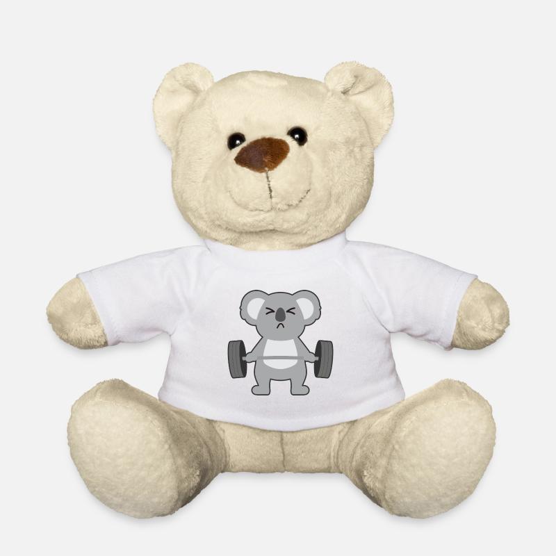 Deadlift - Teddy Bear - white