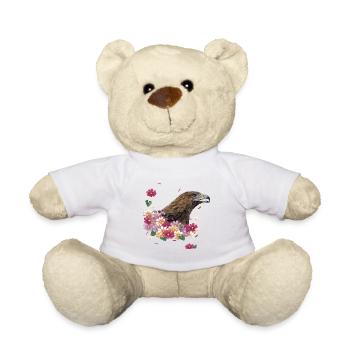 golden eagle - Teddy Bear - white - Front