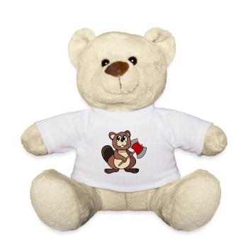 Biber - Teddy - Weiß - Vorne