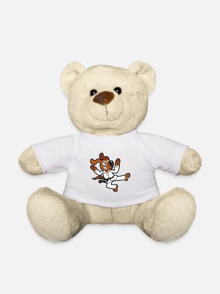 karaté - Nounours - blanc
