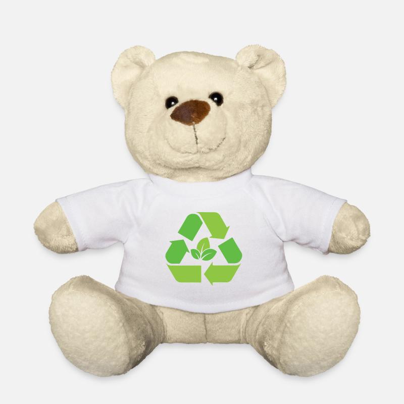 Recycling - Teddy - Weiß